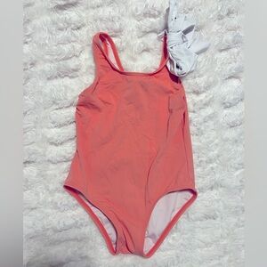 The Beaufort Bonnet Company Coral and White Swimsuit
